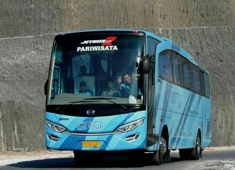 Private bus for event in bali
