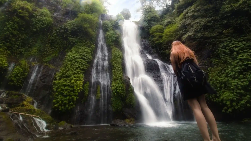 Banyumala twin waterfall
