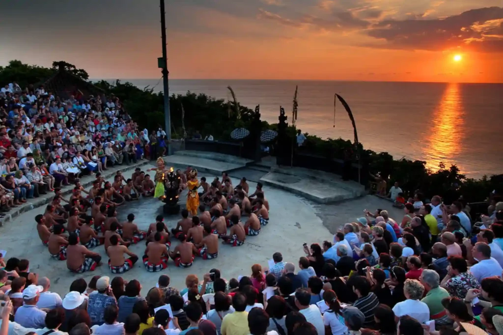 kecak uluwatu sunset