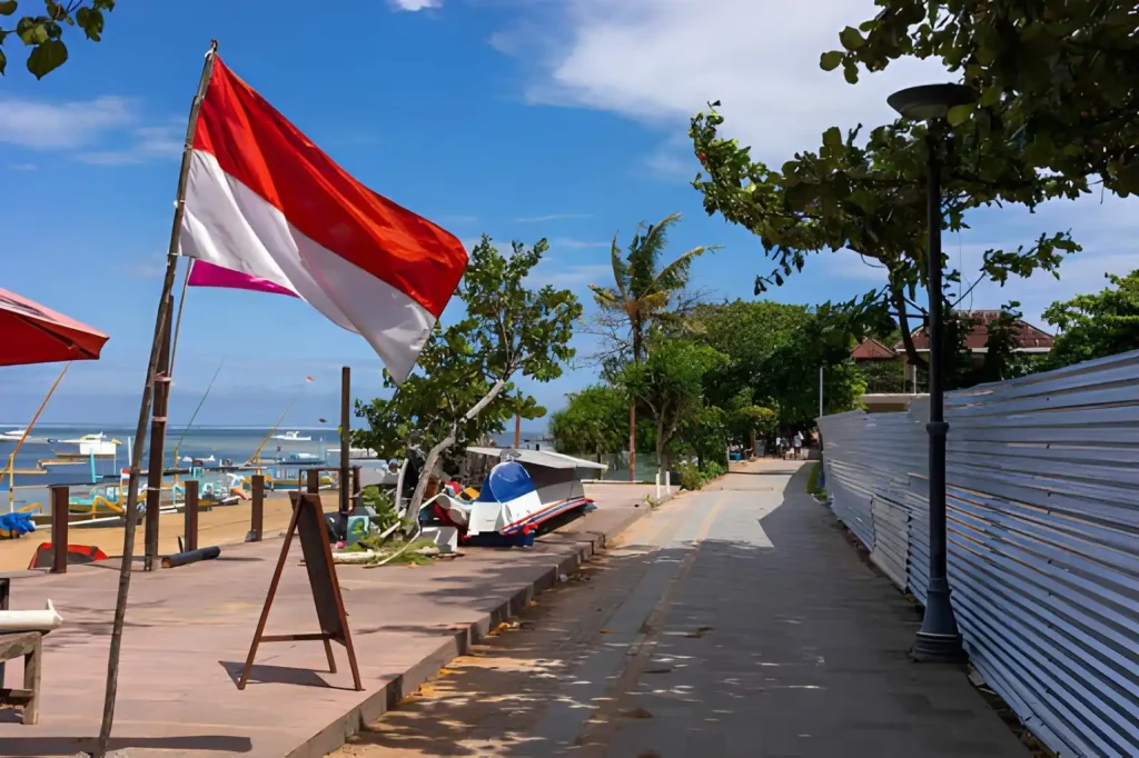 Bali Traffic on Independence Day