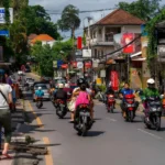 Bali long weekend traffic