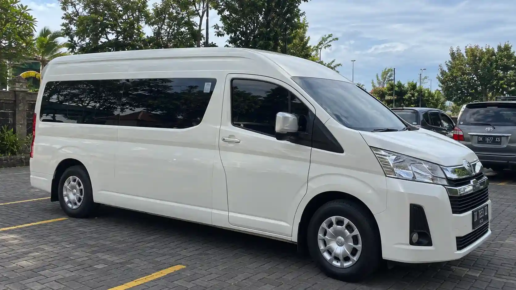 Premium Hiace Premio for Hire by Gede Bali Transport